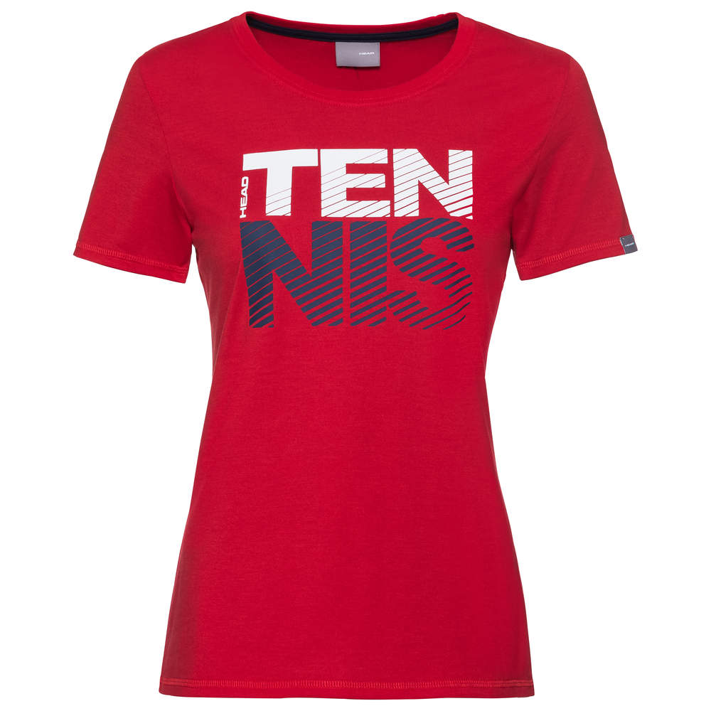 Head TennisShirt Club Lisa (Polyester/Baumwolle) rot Damen online